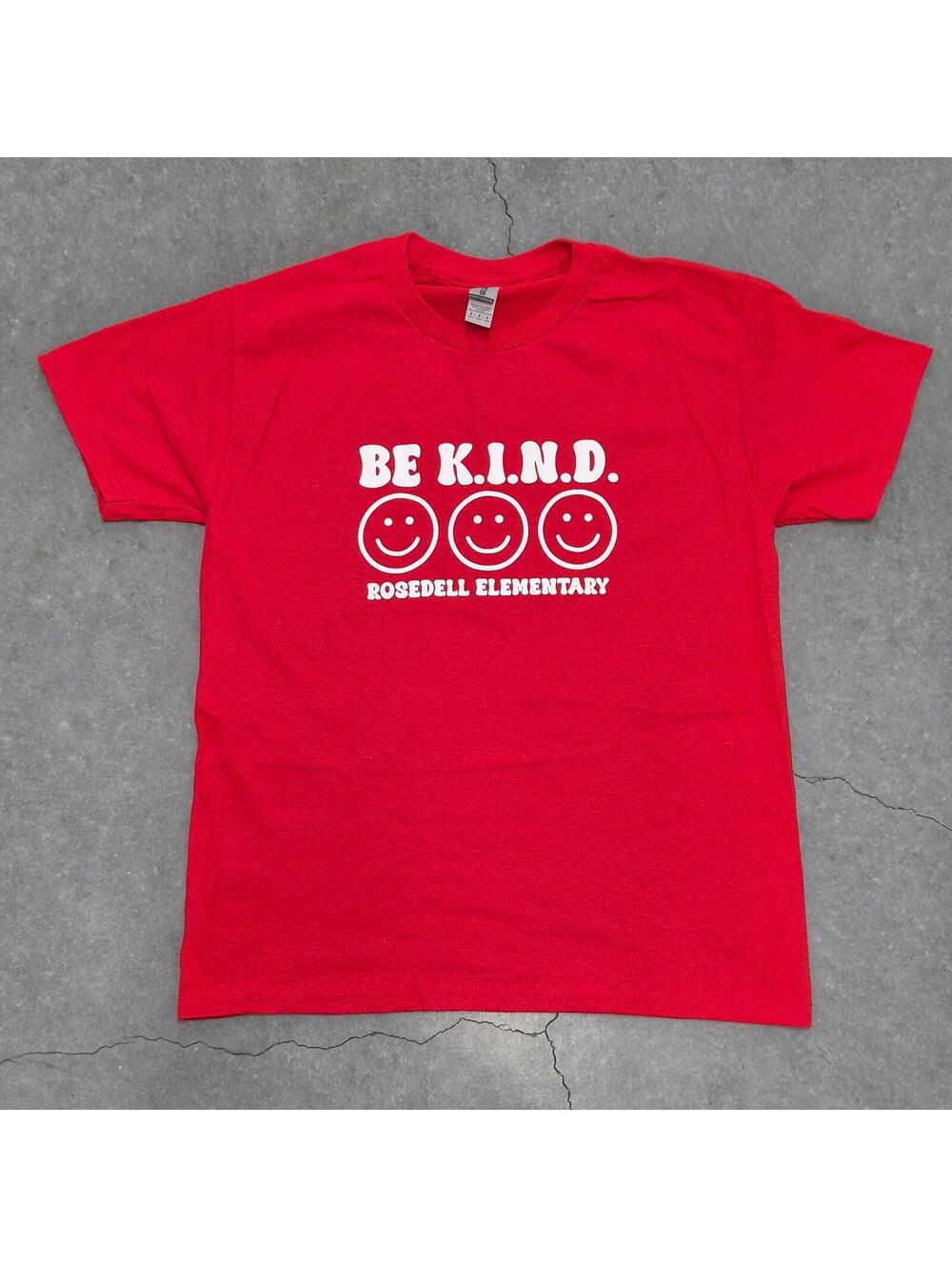 Gildan Be Kind Rosedell Elementary School Kids T Shirt